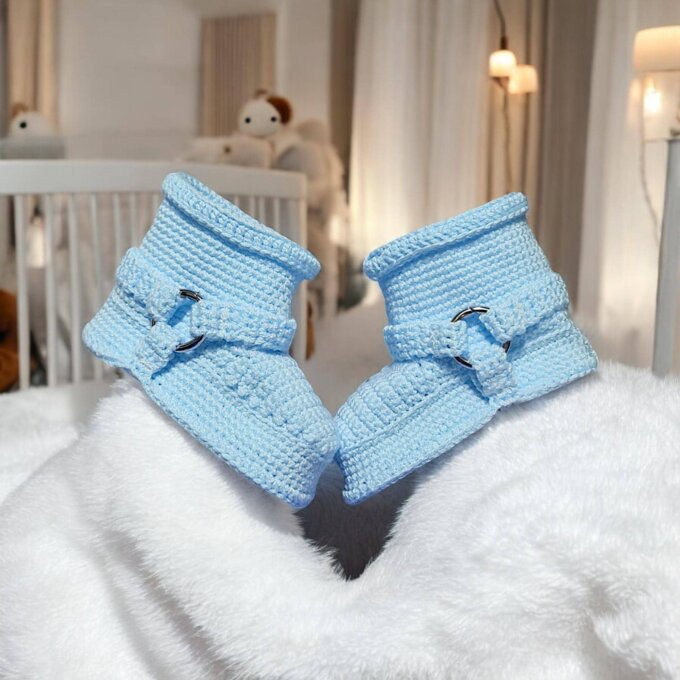 Baby Blue Cowboy Boots