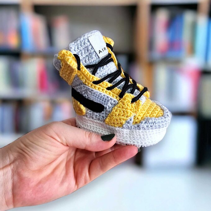 Crochet Sports Baby Shoes