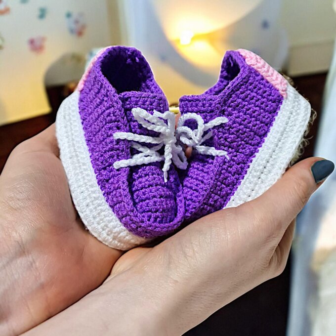 Custom Crochet Baby Girl Booties