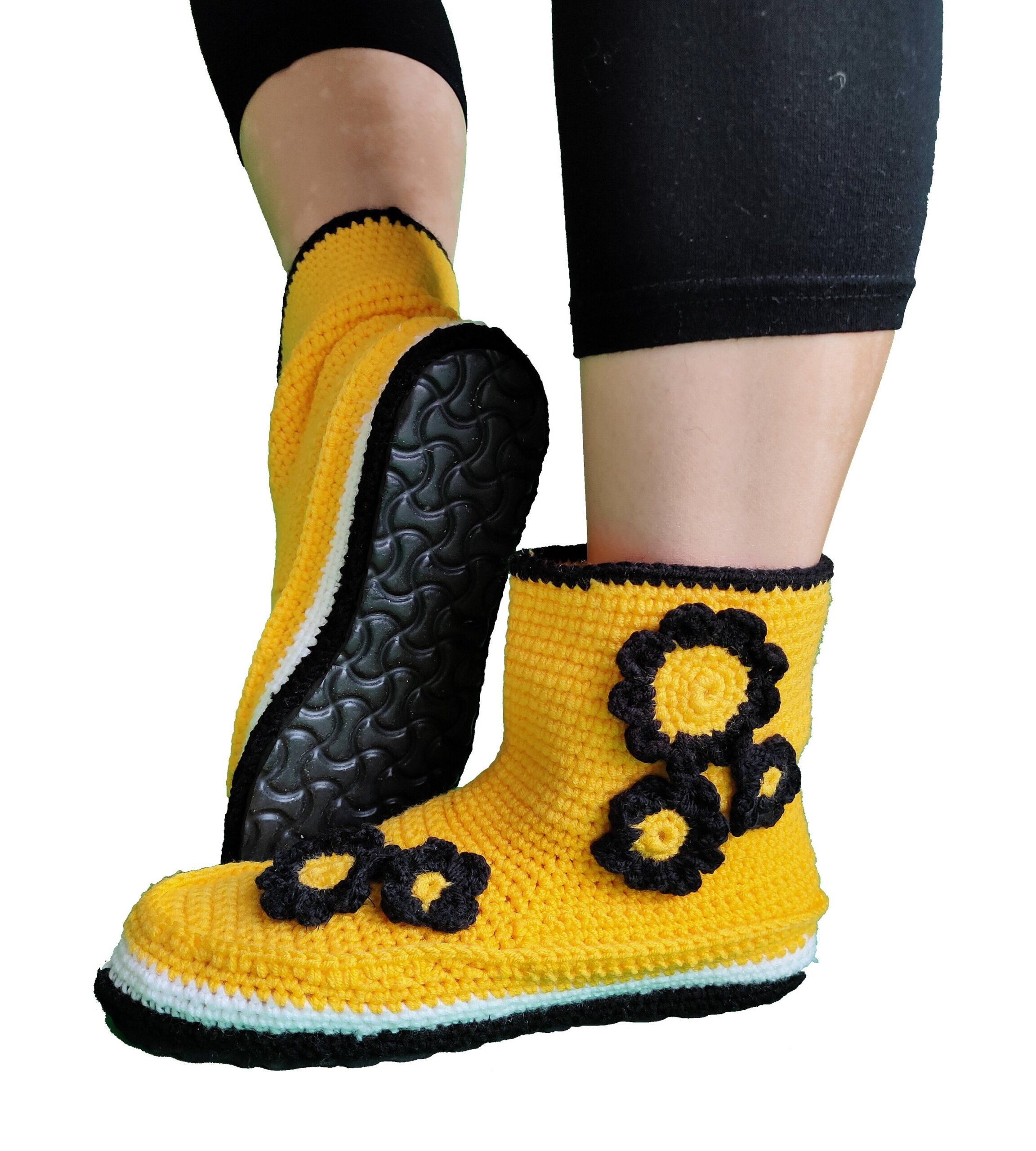 Floral Print Long Length Knee Length Women Slippers Floral Print Long Length Knee Length Women Slippers