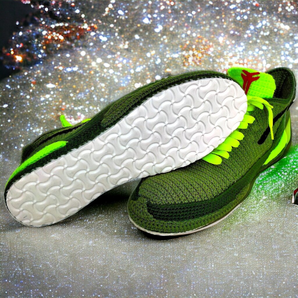 Kobe Green Christmas Sneakers - view 4