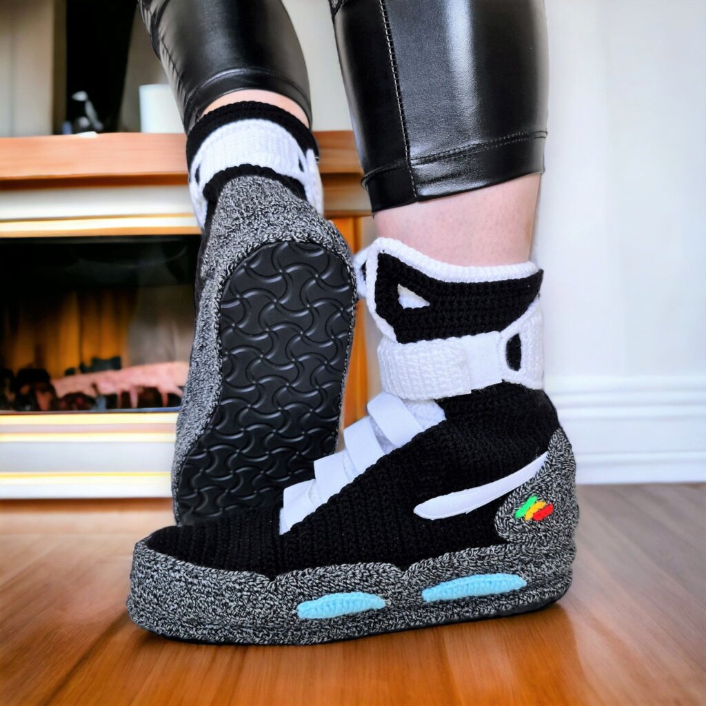 Black Air Mag Sneakers Slippers - view 3
