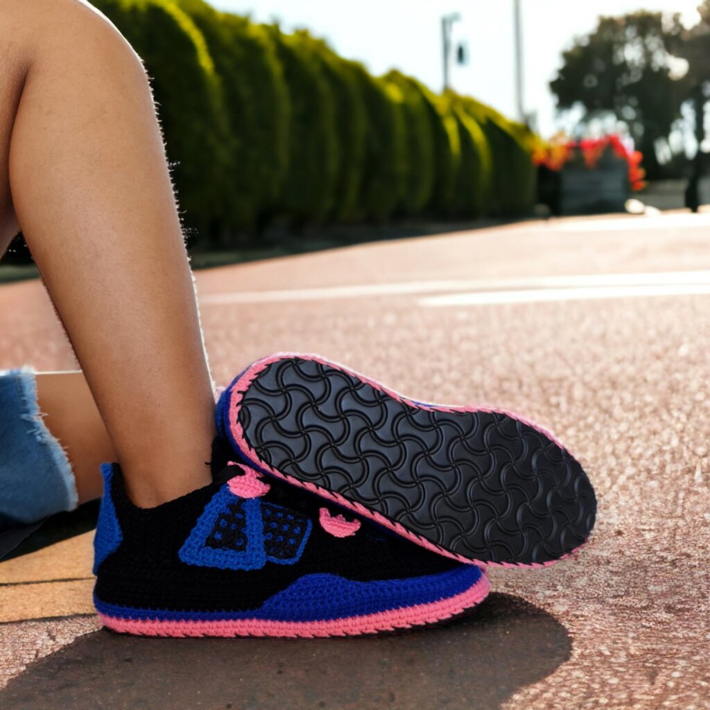 Knitted Sneakers Slippers - view 2