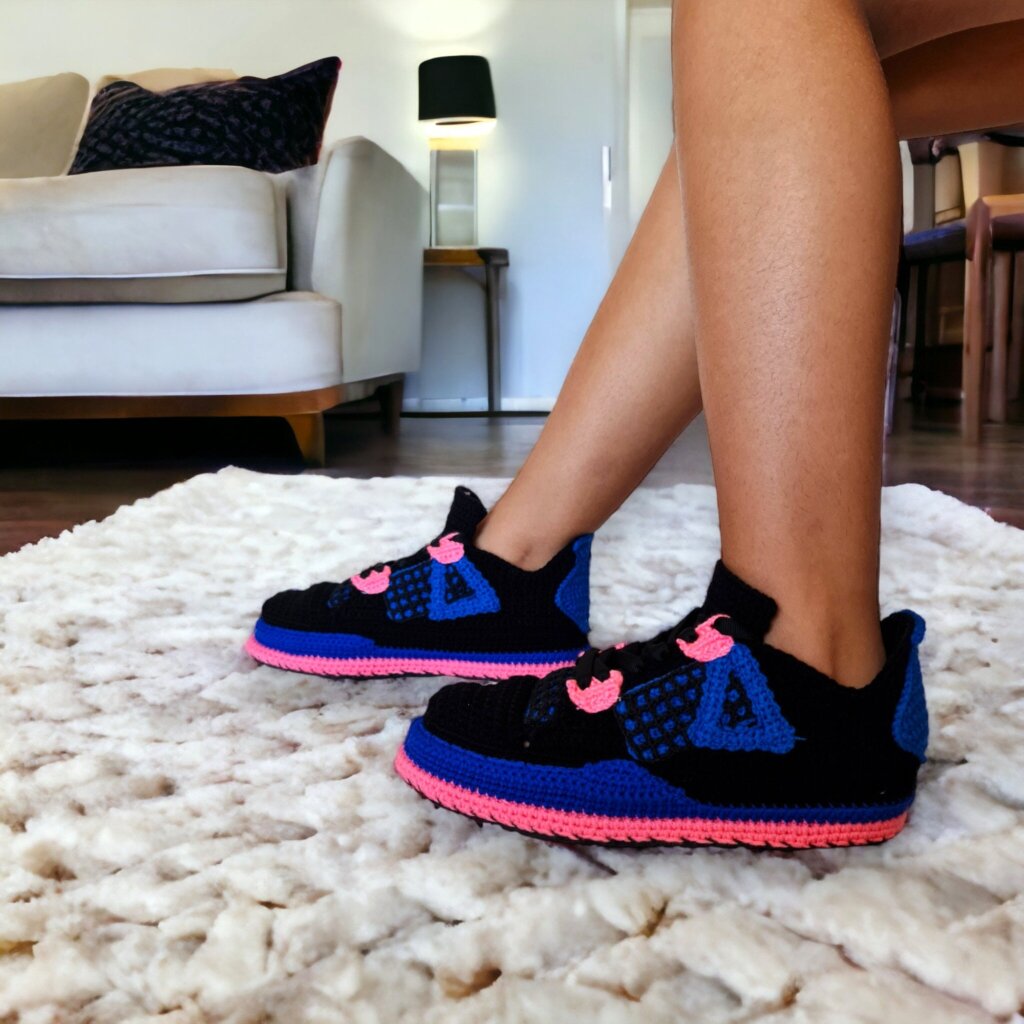 Knitted Sneakers Slippers - view 5