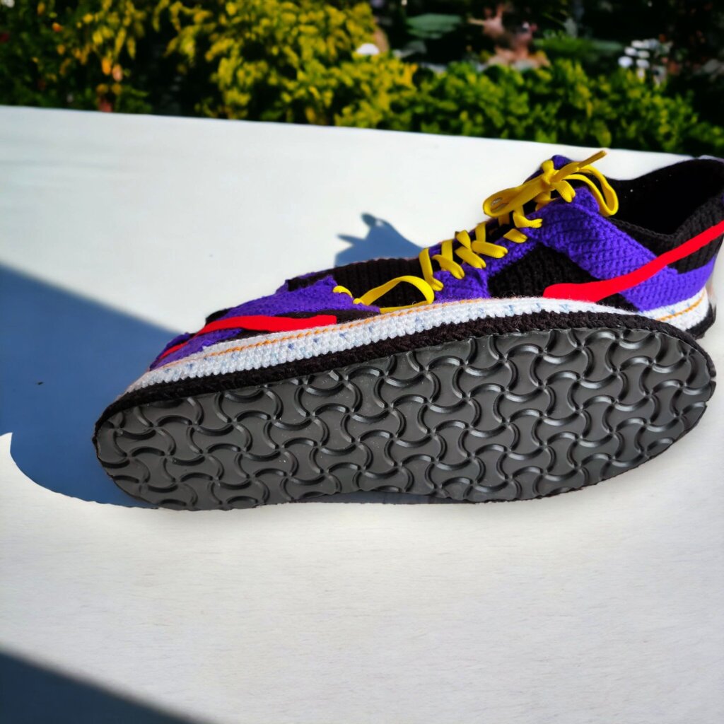 Multicolor Low Top Sneakers Slippers - view 5