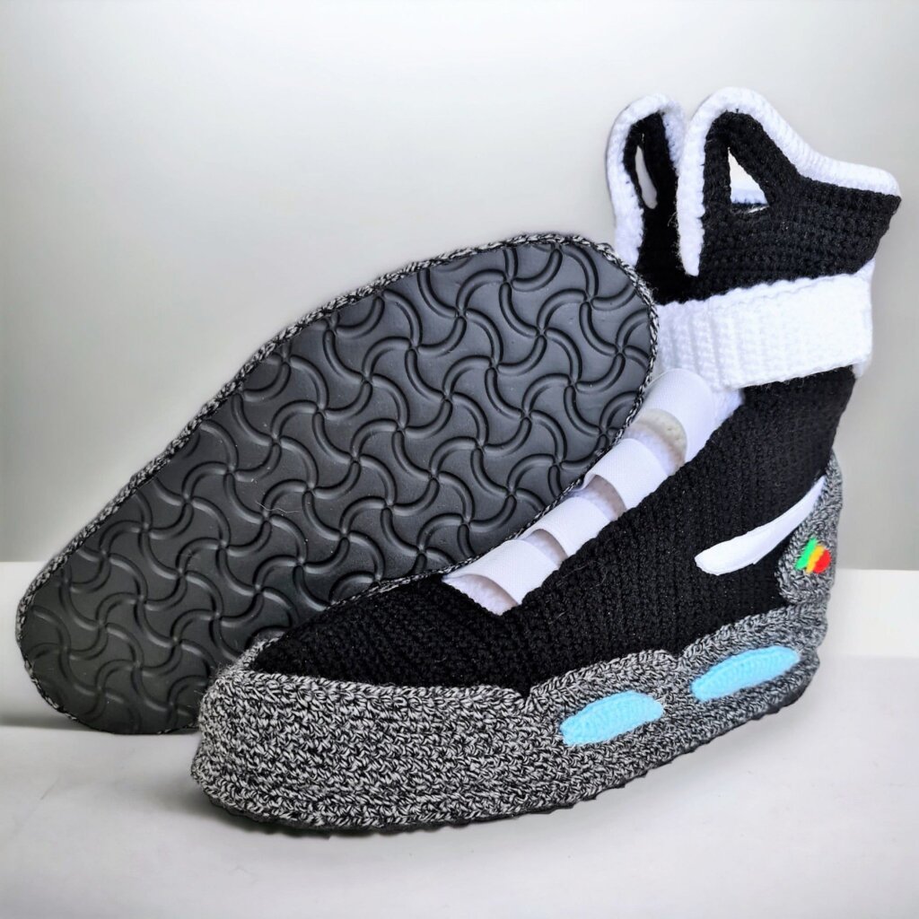 Black Air Mag Sneakers Slippers - view 4