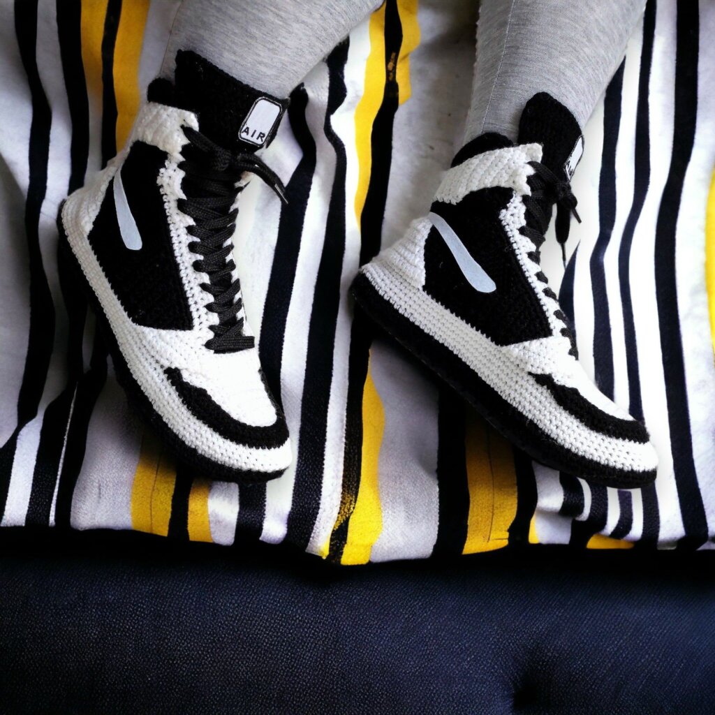 Retro Custom Sneakers Slippers - view 2
