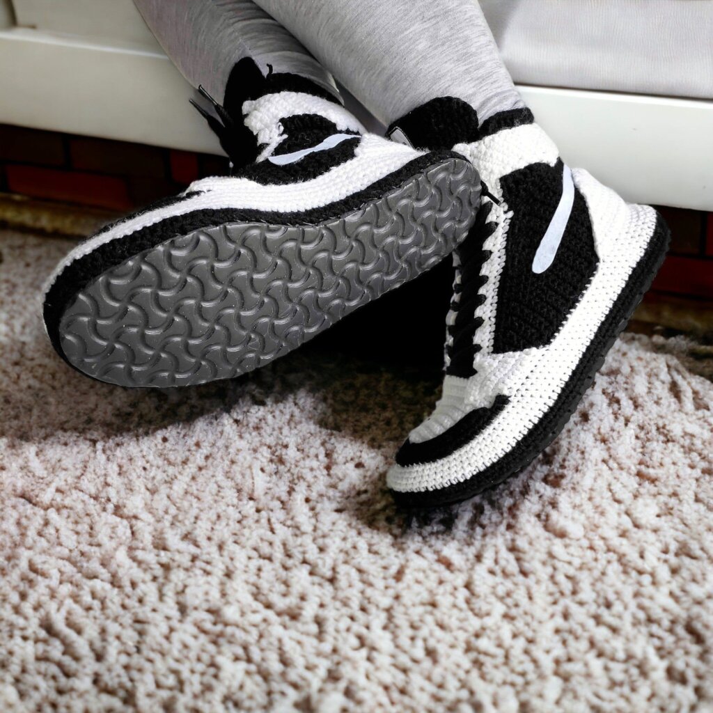 Retro Custom Sneakers Slippers - view 5