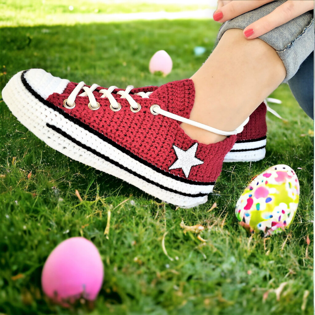 Personalized Canvas Sneaker Slippers - view 2