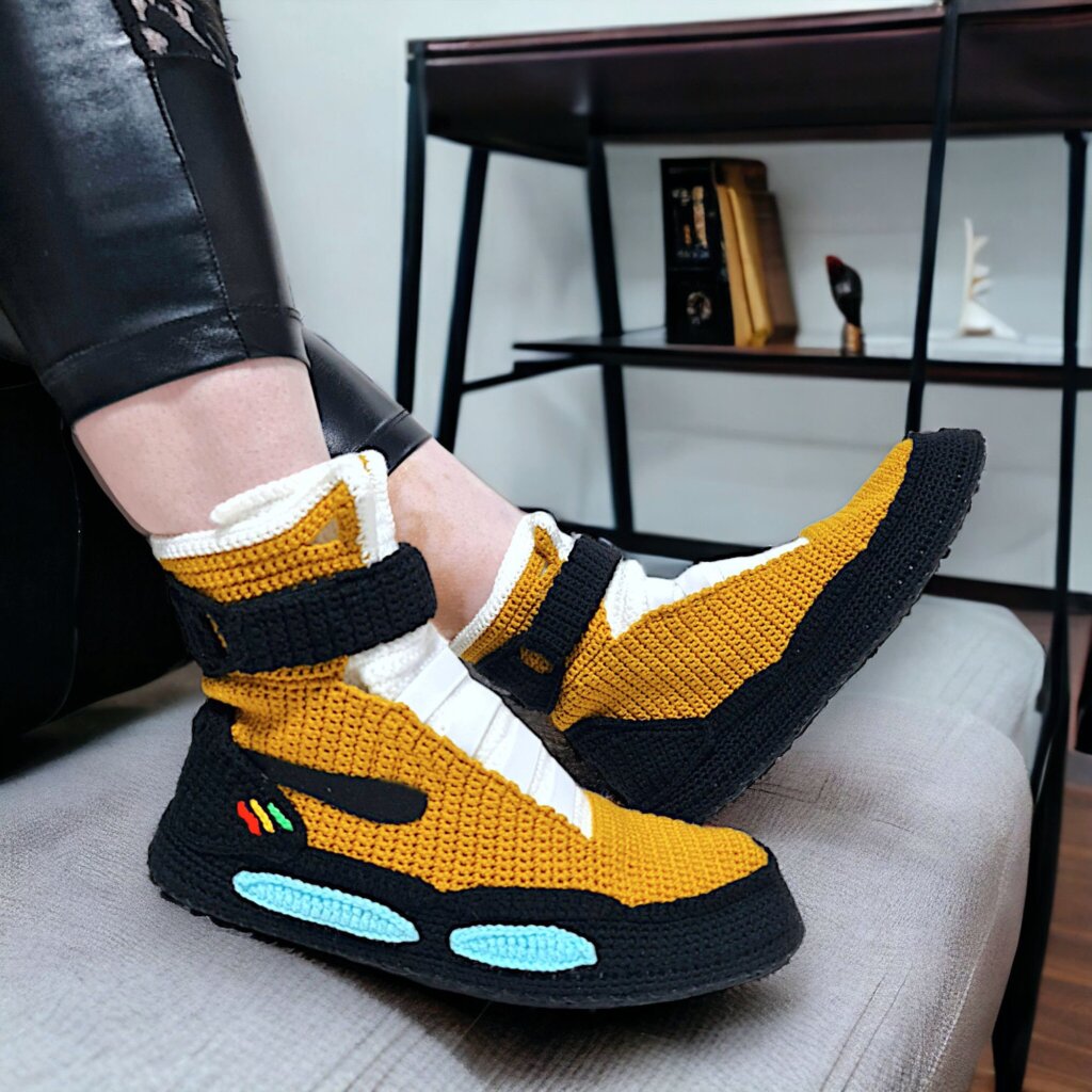 Back To The Future Air Mag Crochet Slippers - view 3