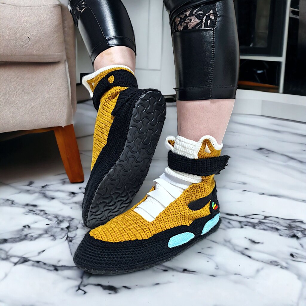 Back To The Future Air Mag Crochet Slippers - view 5