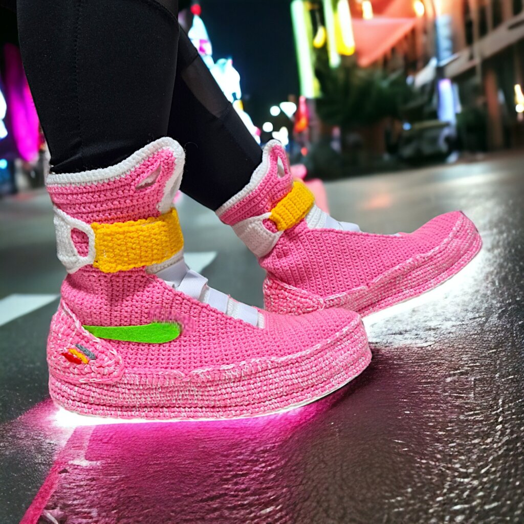 Air Mags Pink Marty McFly Shoes - view 4