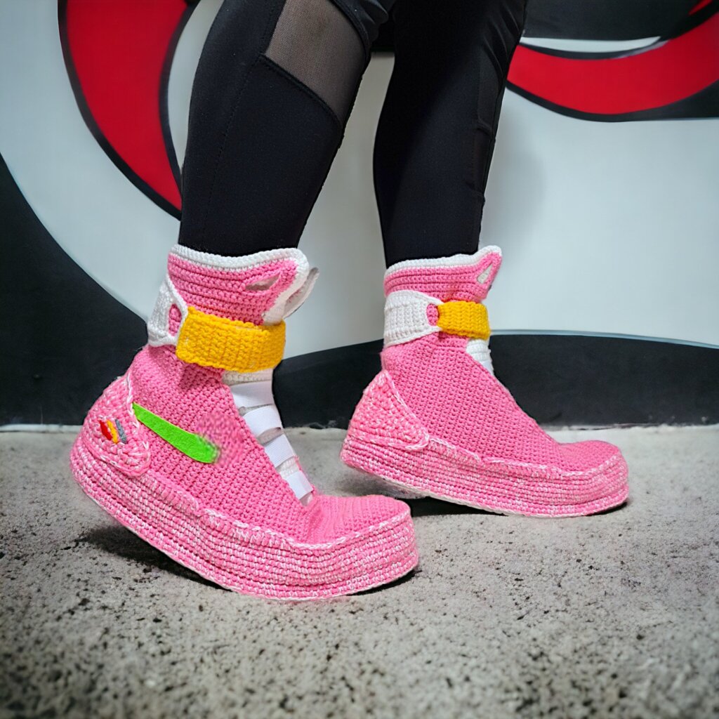 Air Mags Pink Marty McFly Shoes - view 5