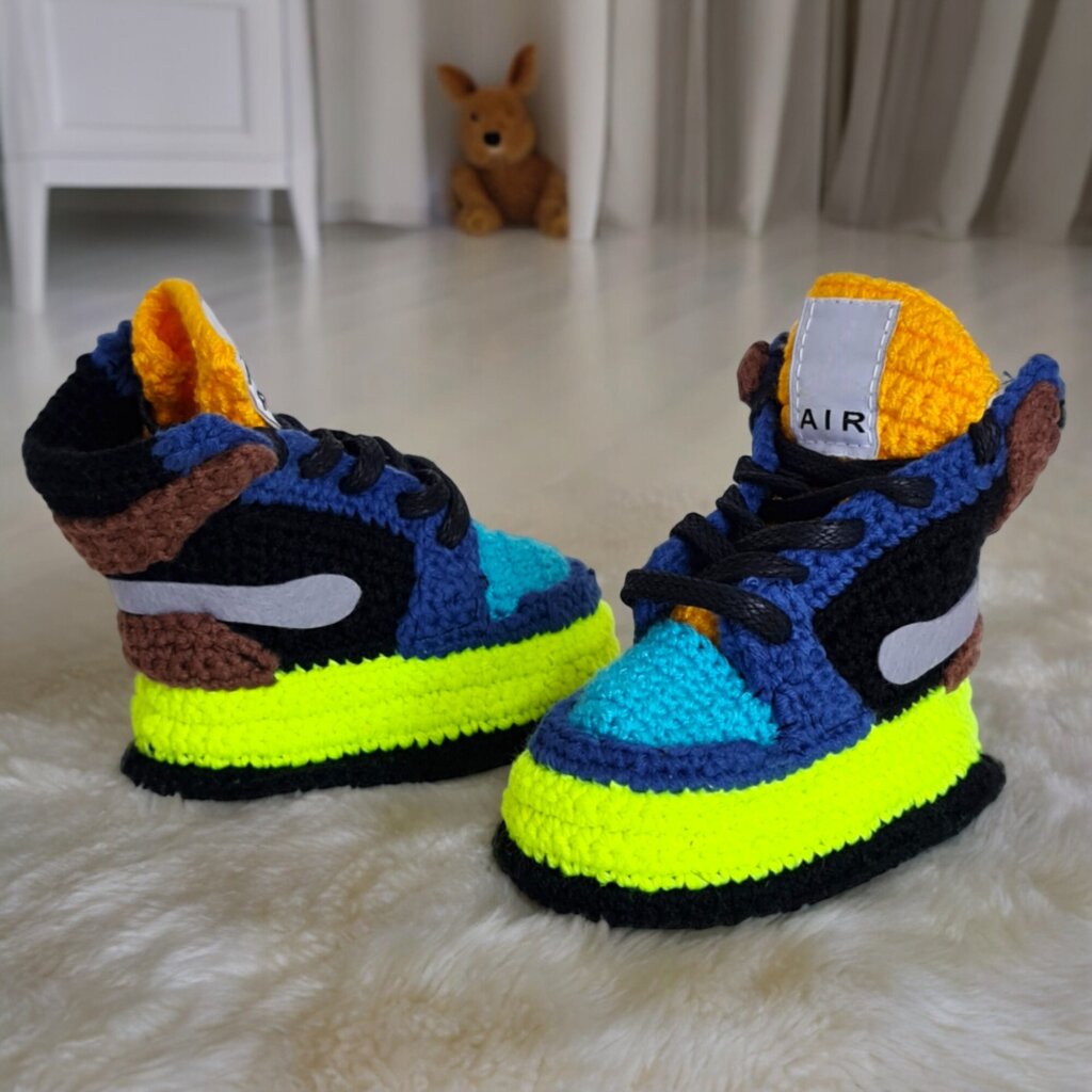 Jordan-Style Baby Sneakers - view 5