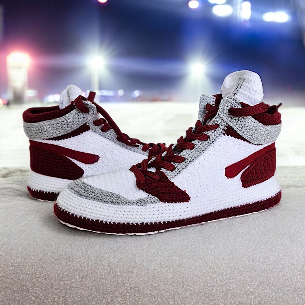 Texas Basketball Jordan-Like Crochet Slippers - view 2