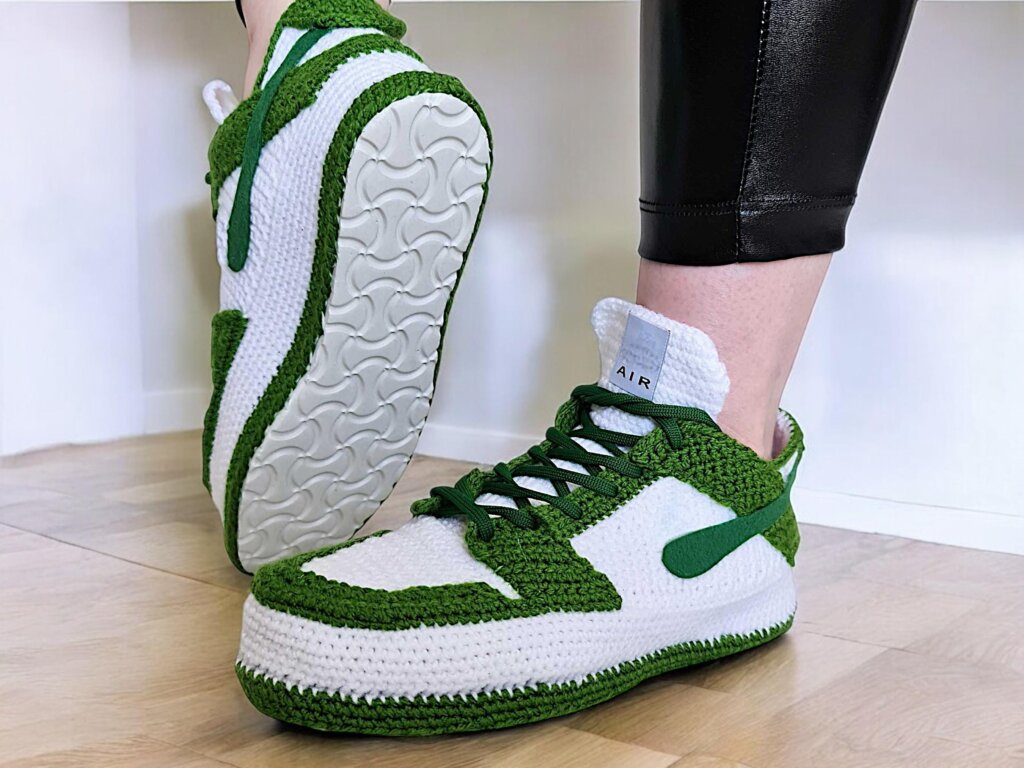 Low Top Dunk-Inspired Jordan Style Slippers - view 4 Low Top Dunk-Inspired Jordan Style Slippers - view 4