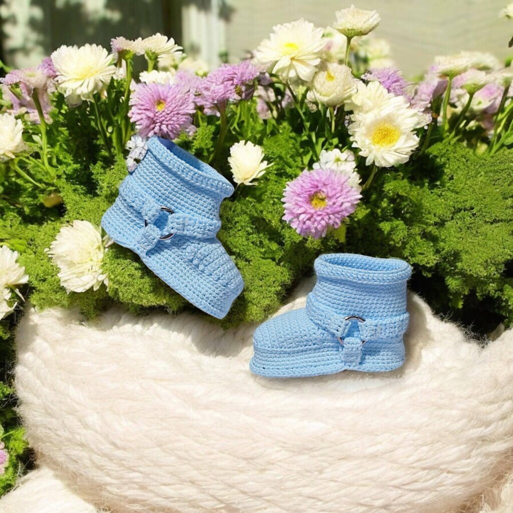 Baby Blue Cowboy Boots - view 5