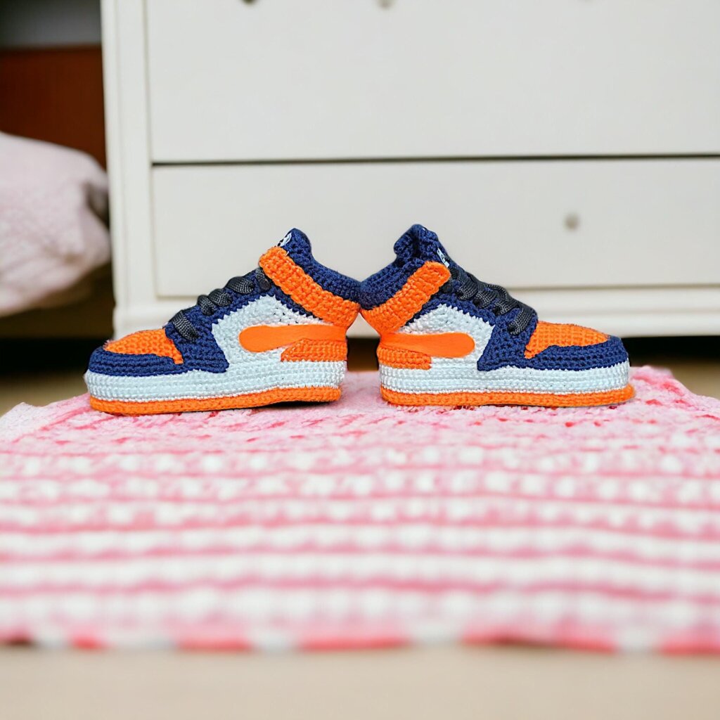 Crochet Baby Jordan Sneakers - view 4