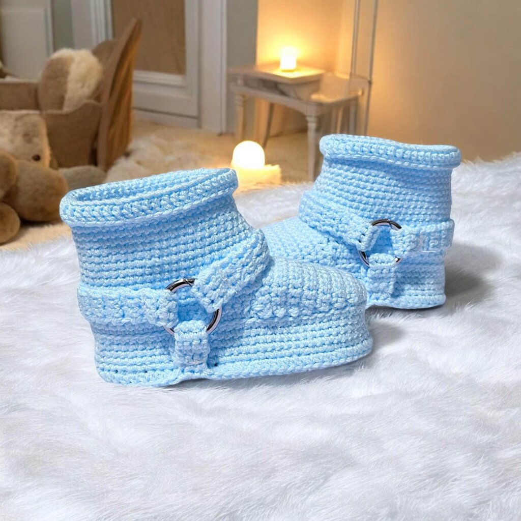 Baby Blue Cowboy Boots - view 2