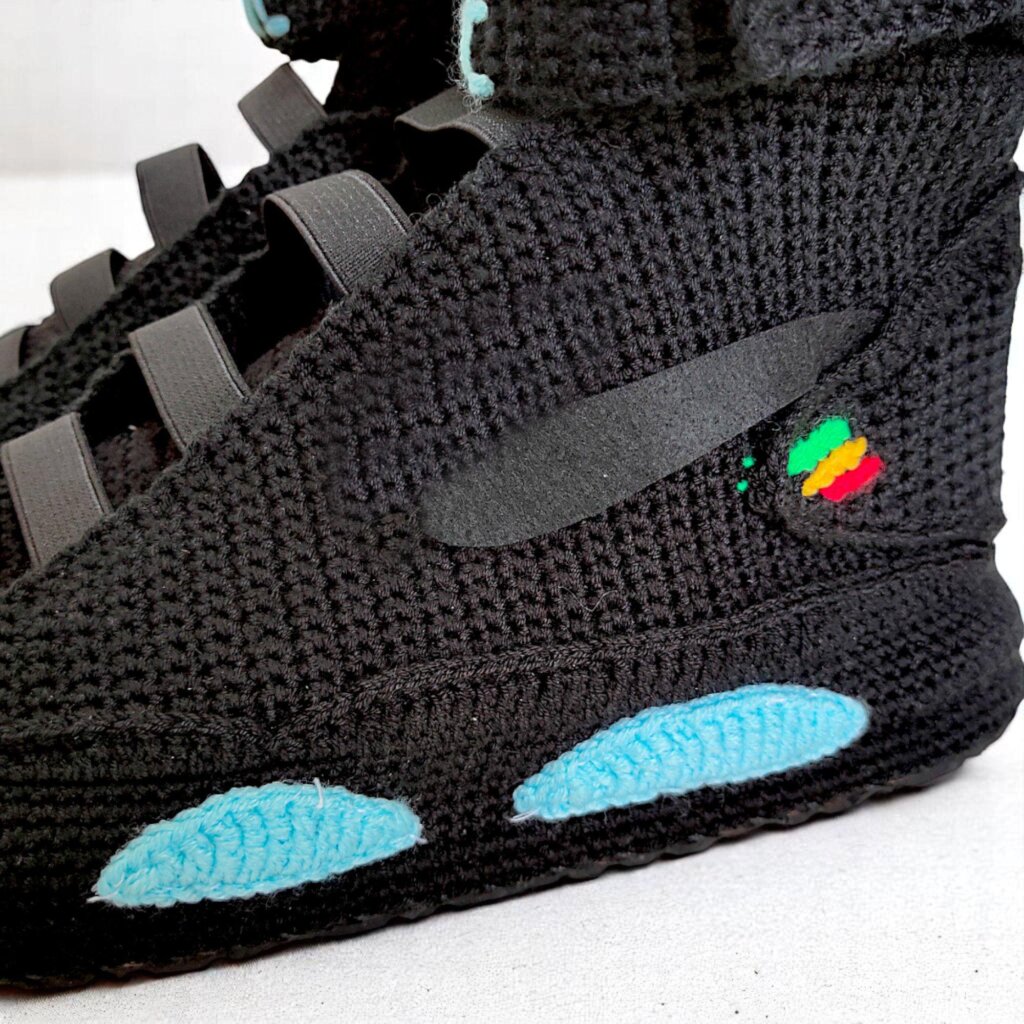 Black Air Mag Slippers - view 2