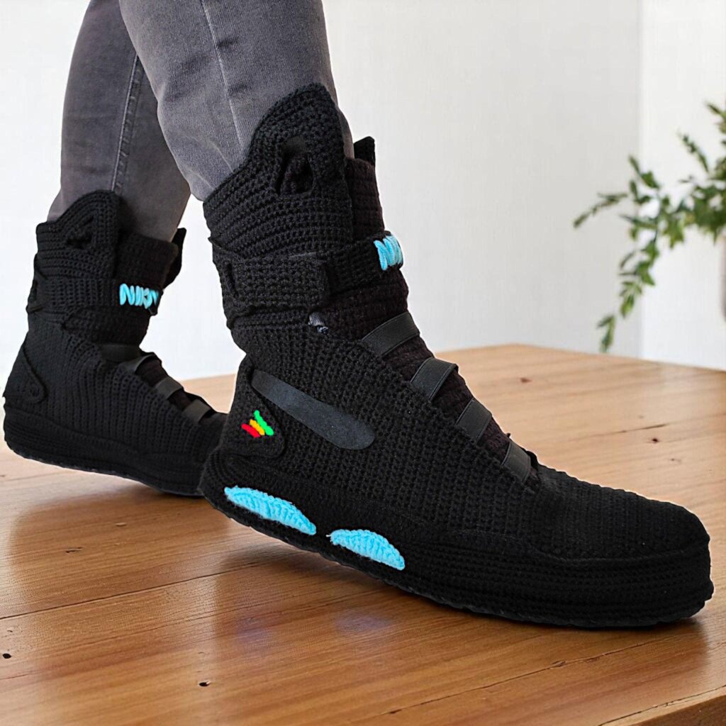 Black Air Mag Slippers - view 5