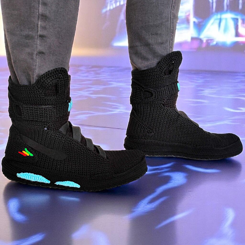 Black Air Mag Slippers - view 3