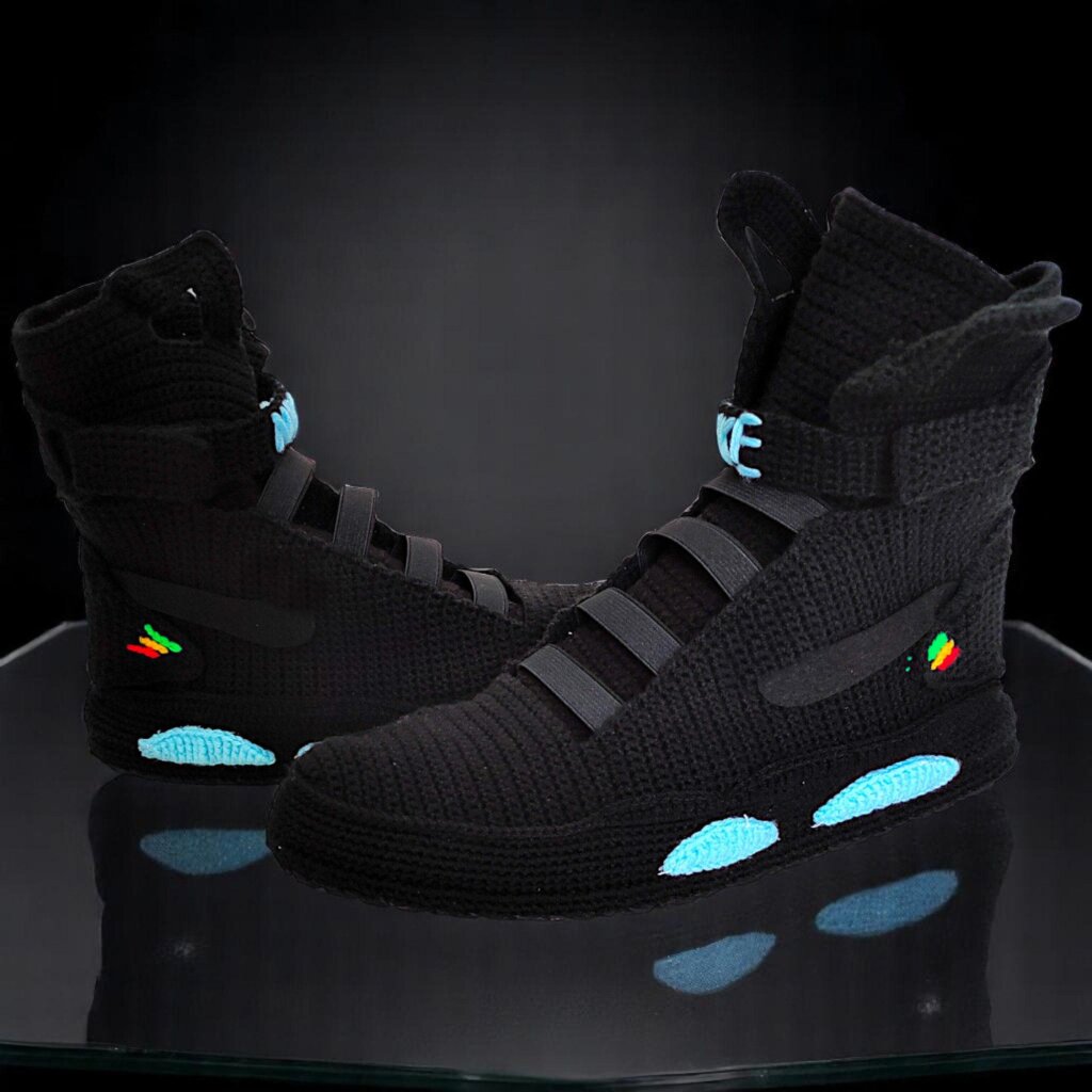 Black Air Mag Slippers - view 4