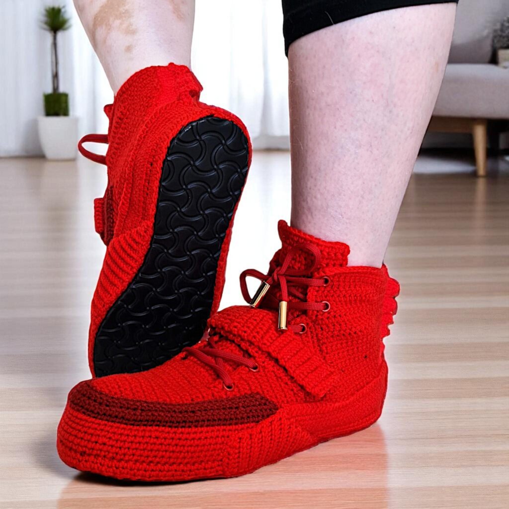 Red October Retro Custom Shoes - view 2