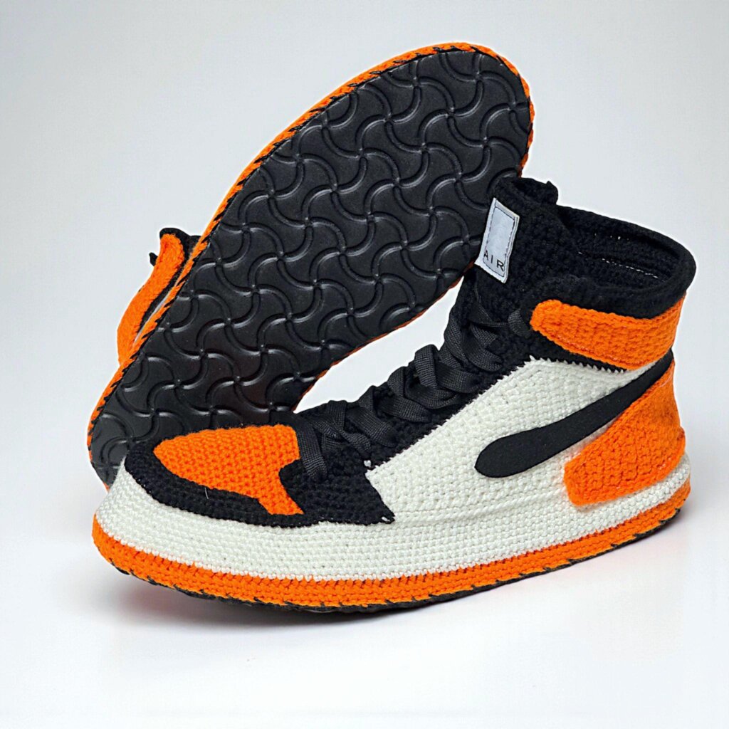 Jordan Orange Sneaker - view 2