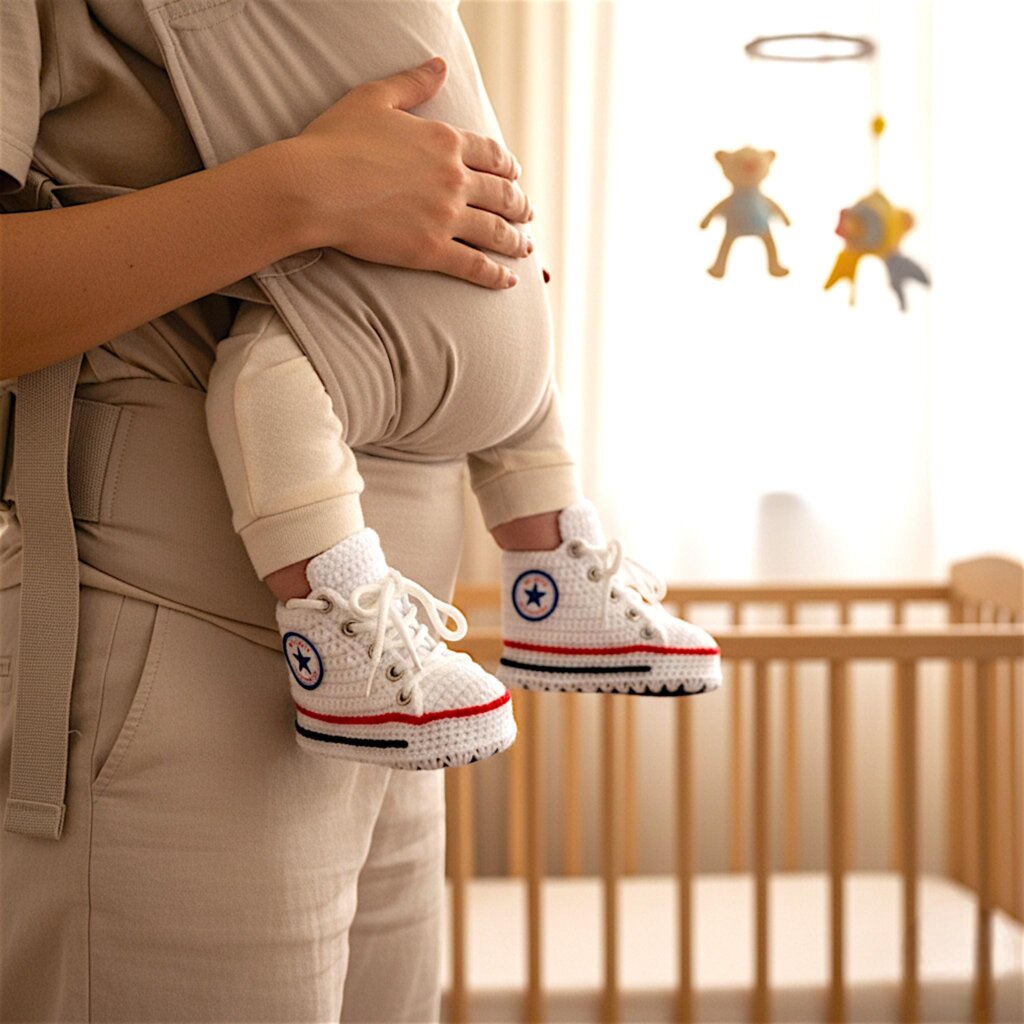 Crochet Baby Soft Sneakers - view 5