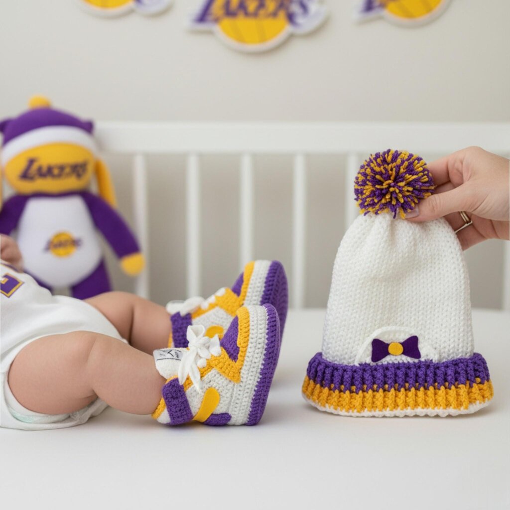LA Basketball Baby Gift - view 2