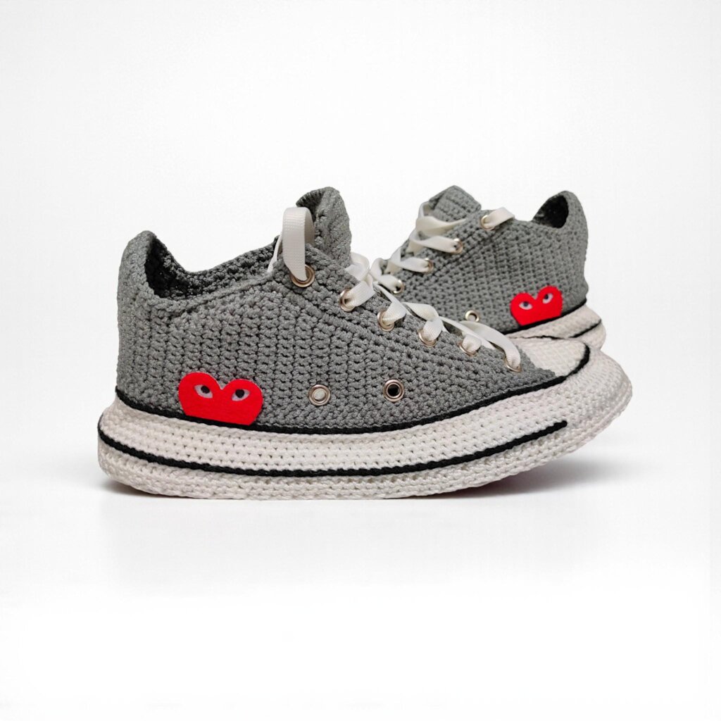 Crochet Sneakers Slippers - view 5
