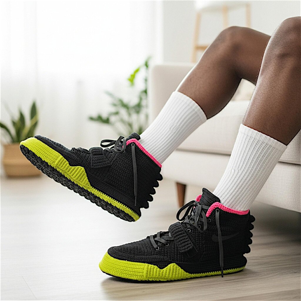 Custom Crochet Kicks Sneakers - view 2