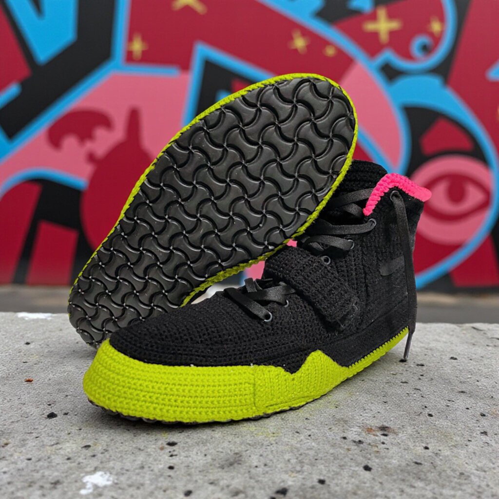 Custom Crochet Kicks Sneakers - view 3