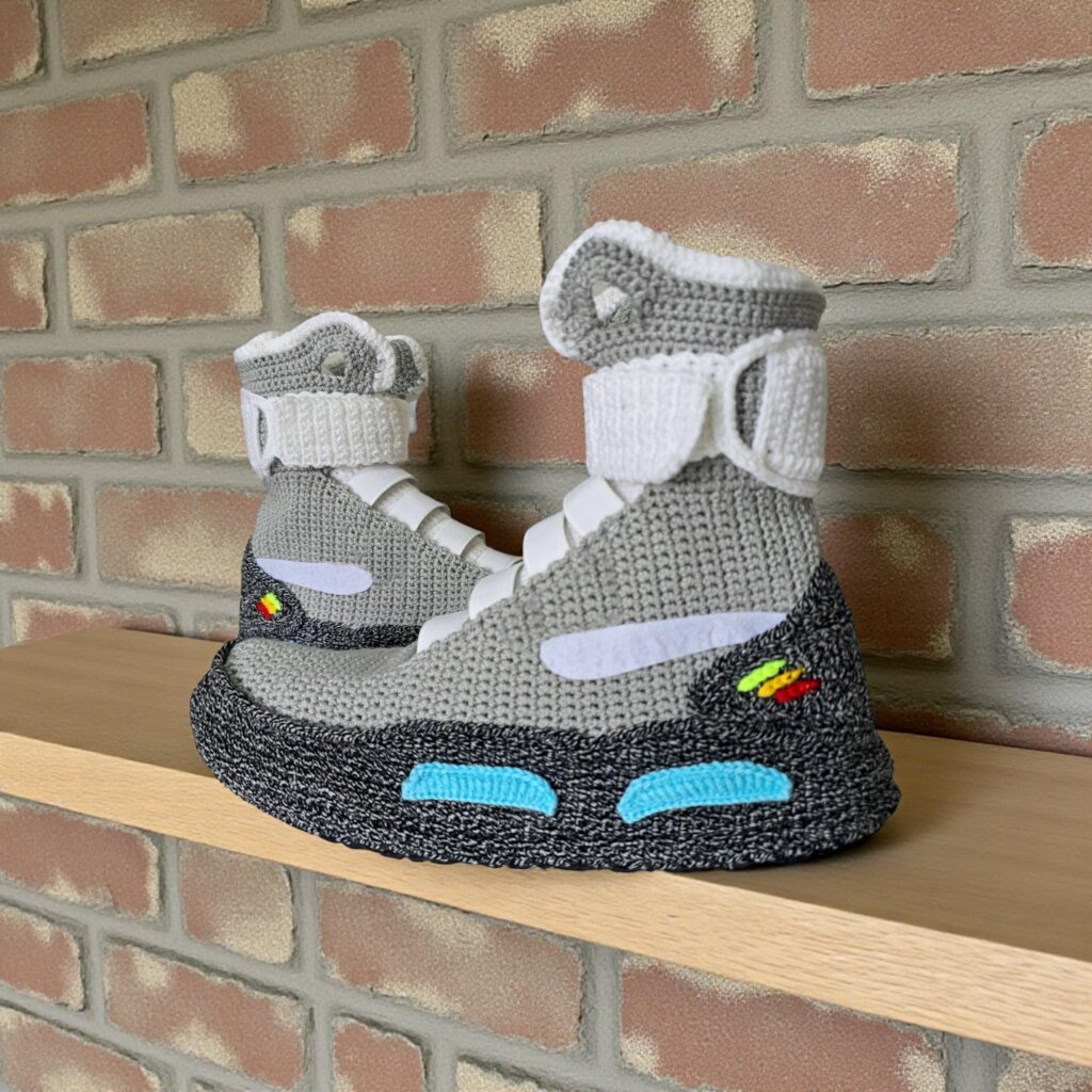 Marty McFly Crochet Air Mag Slippers - view 5