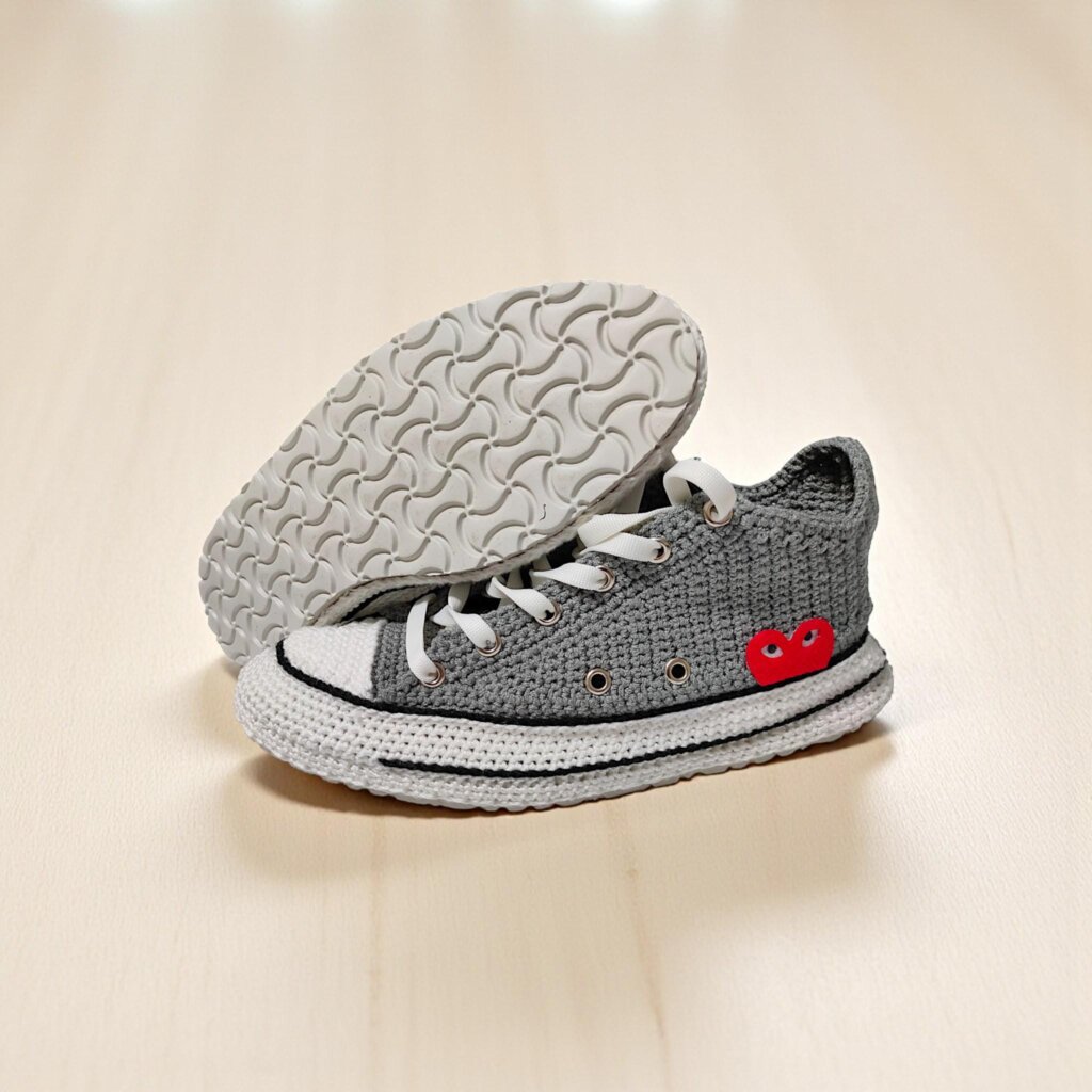 Crochet Sneakers Slippers - view 3