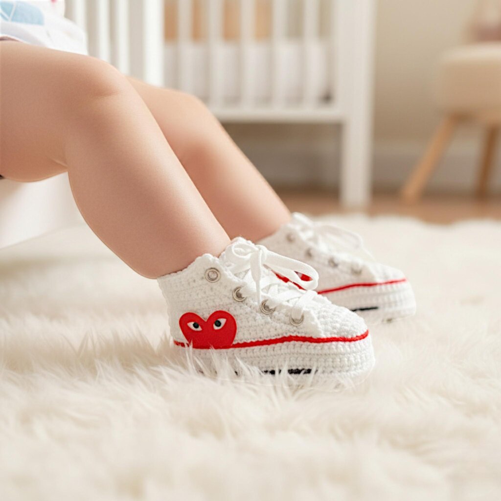 Converse Style Soft Wool Booties - view 3