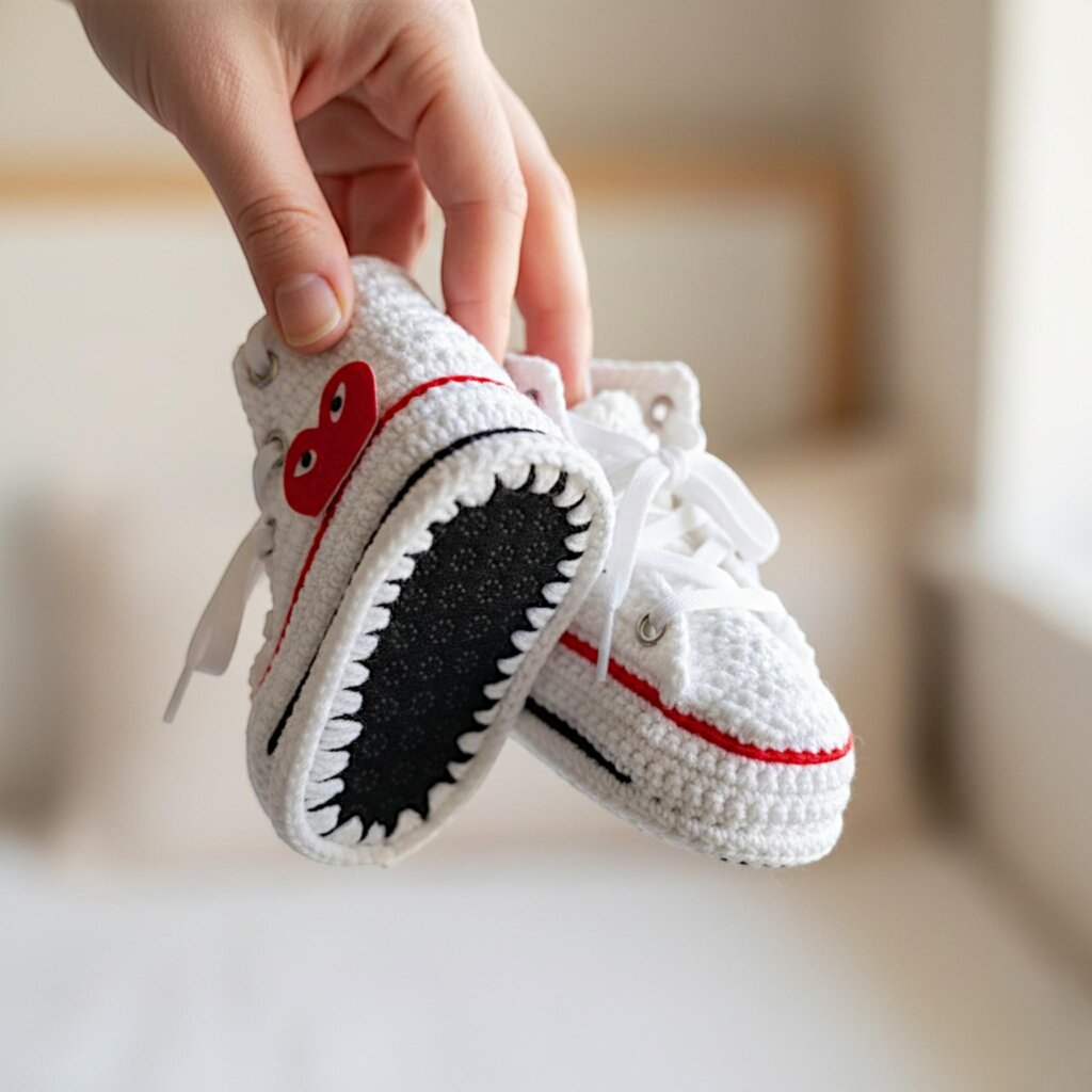 Converse Style Soft Wool Booties - view 2