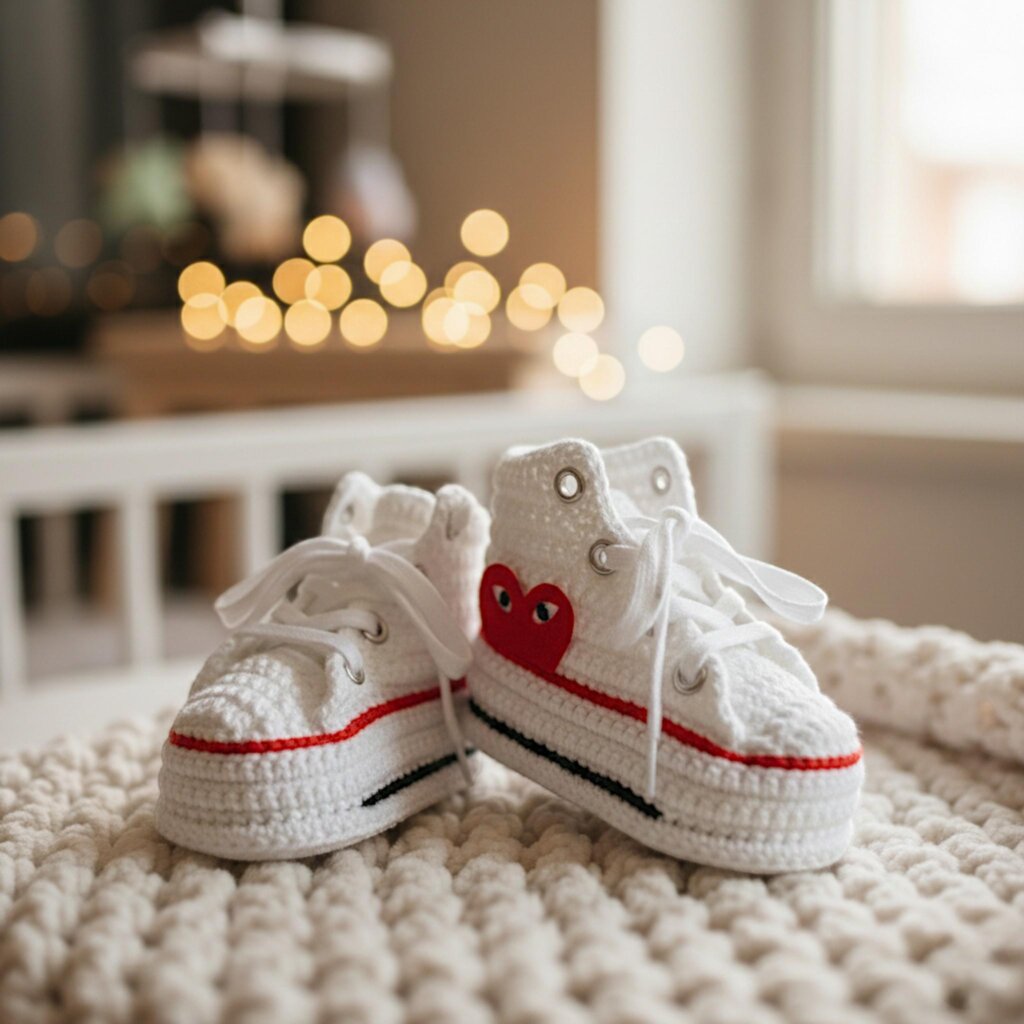 Converse Style Soft Wool Booties - view 4