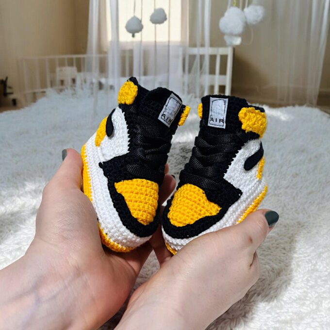 Jordan Style Baby Sneaker Booties Jordan Style Baby Sneaker Booties