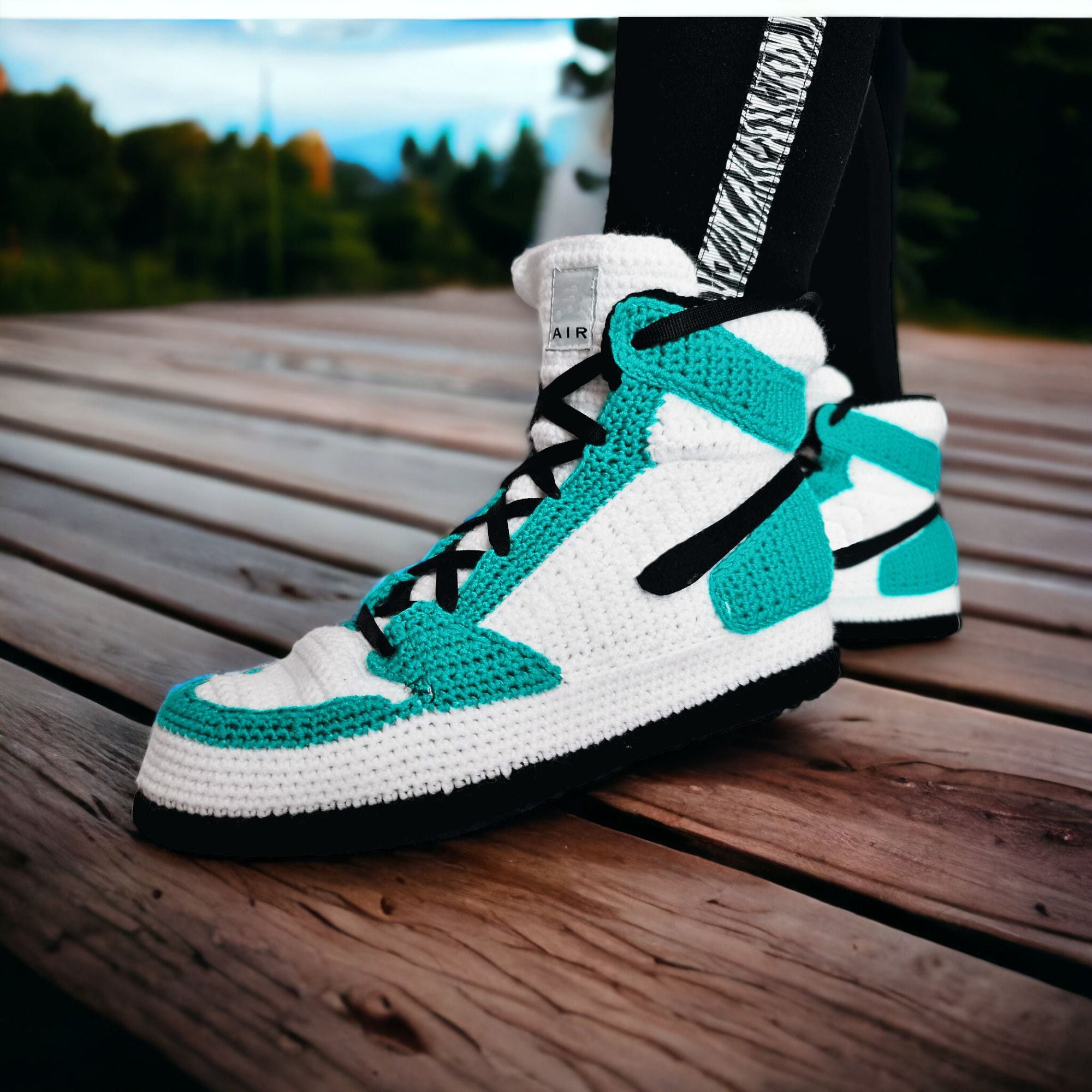 Lucky Green Sneakers Slippers