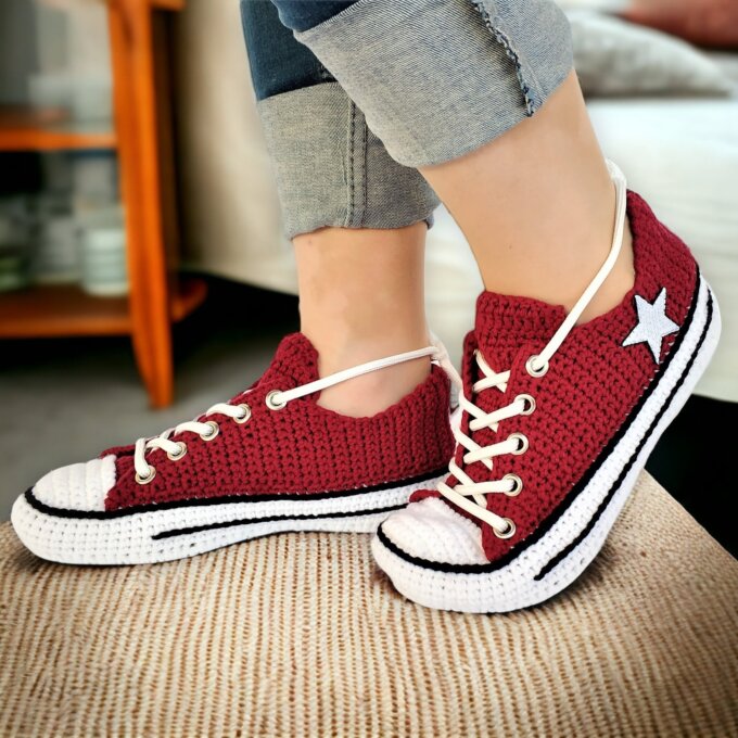 Personalized Canvas Sneaker Slippers