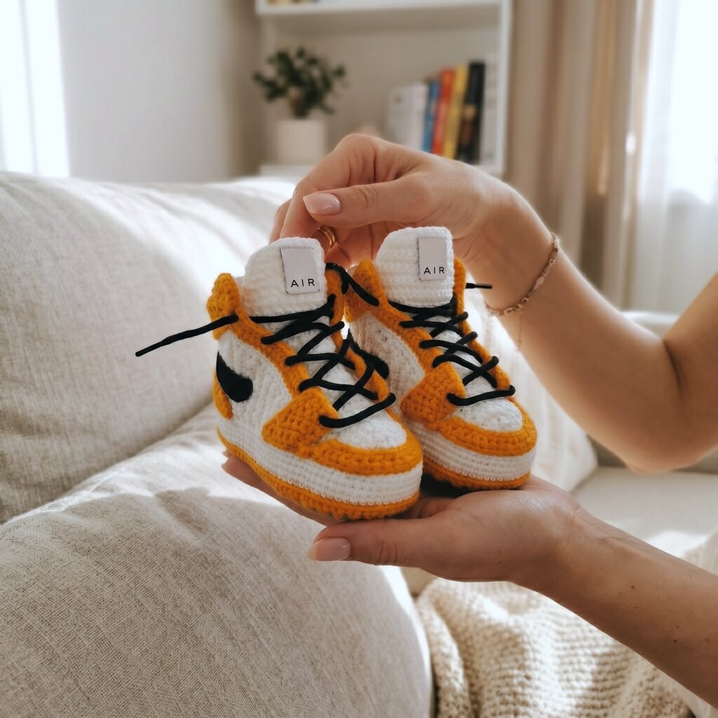 Baby Jordan-Style Booties - view 5